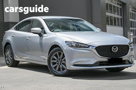 Silver 2024 Mazda 6 Sedan G25 Sport