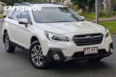White 2019 Subaru Outback Wagon 2.0D