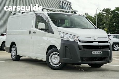 White 2021 Toyota Hiace Van LWB GL