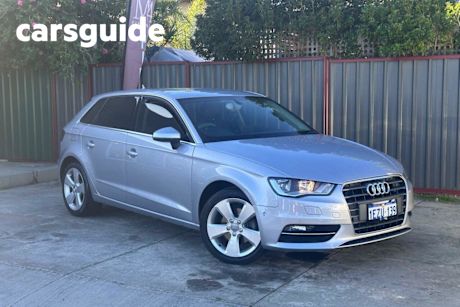 Silver 2015 Audi A3 Hatch SPORTBACK 2.0 TDI AMBITION 8V MY15