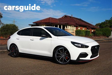 White 2019 Hyundai I30 Fastback Fastback N Performance LUX
