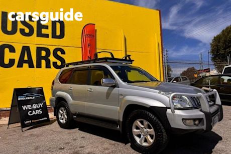 Silver 2007 Toyota Landcruiser Wagon PRADO GXL (4x4) KDJ120R 07 UPGRADE