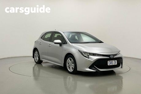 Silver 2022 Toyota Corolla Hatchback Ascent Sport Hybrid
