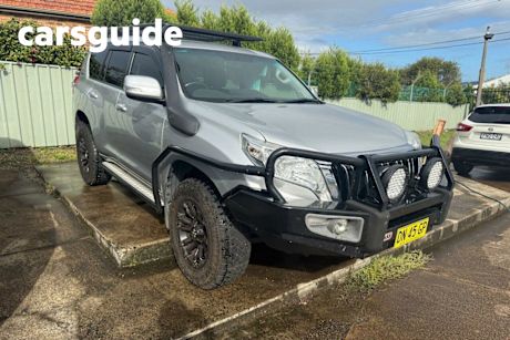 Silver 2017 Toyota Landcruiser Prado Wagon GXL (4X4)