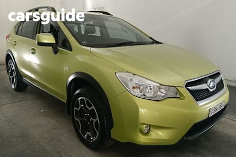 Green 2014 Subaru XV Wagon 2.0I