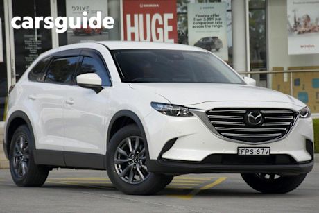 White 2021 Mazda CX-9 Wagon Touring (fwd)