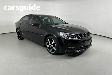 Black 2016 Holden Commodore Sedan SV6 Black Pack