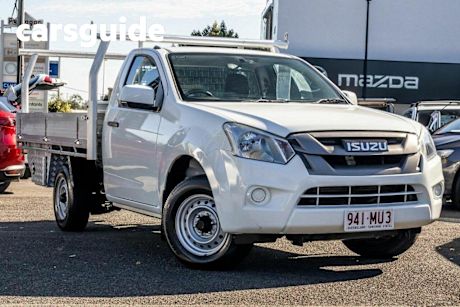 White 2018 Isuzu D-MAX Cab Chassis SX (4X2)