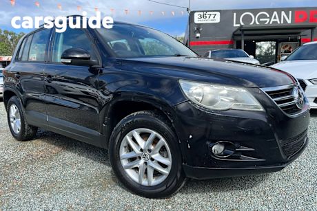 Black 2009 Volkswagen Tiguan Wagon 103 TDI