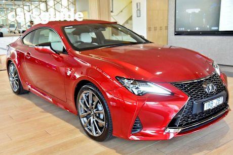 Red 2020 Lexus RC350 Coupe F Sport +EP1