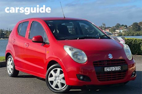 Red 2014 Suzuki Alto Hatchback GL