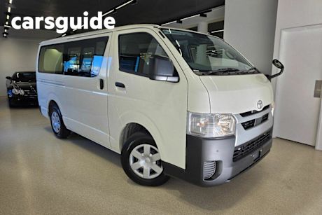 White 2024 Toyota Hiace Commercial DX LONG TRH200 (ZX001197)