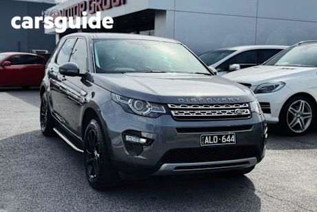 Grey 2016 Land Rover Discovery Sport Wagon TD4 150 HSE 5 Seat