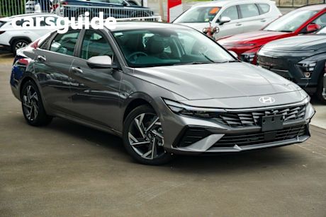 Grey 2024 Hyundai I30 Sedan Premium