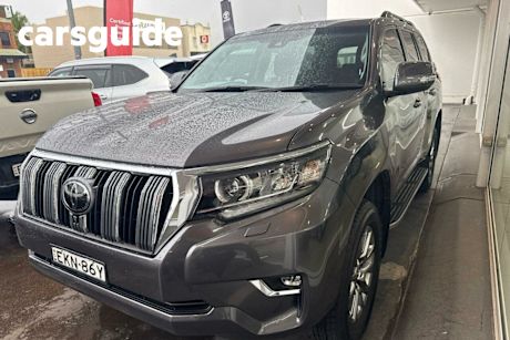 Grey 2020 Toyota Landcruiser Prado Wagon VX Flat Tailgate