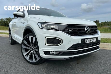 White 2022 Volkswagen T-ROC Wagon 140TSI R-Line