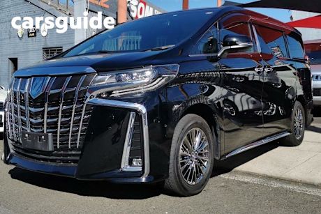 Black 2023 Toyota Alphard Commercial Executive Lounge S