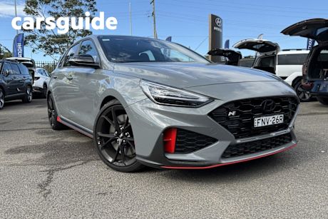 Grey 2024 Hyundai I30 Hatchback N Premium With Sunroof