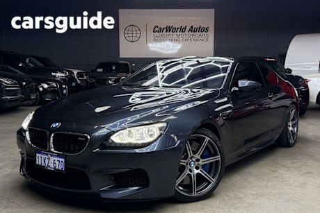 Grey 2014 BMW M6 Coupe