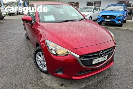 Red 2019 Mazda 2 Hatchback Maxx (5YR)