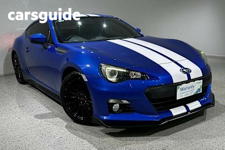 Blue 2015 Subaru BRZ Coupe