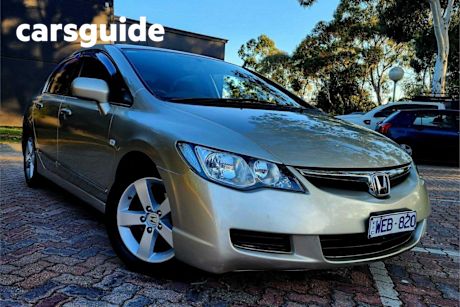 Gold 2007 Honda Civic Sedan VTI-L