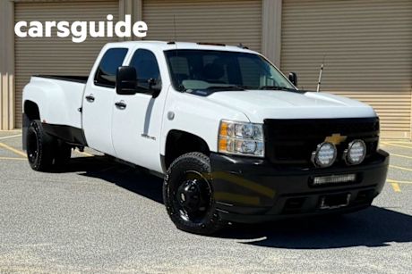 White 2012 Chevrolet Silverado OtherCar 3500SD DUAL WHEEL