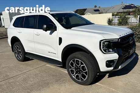 White 2023 Ford Everest Wagon Wildtrak Special Edition (4WD)