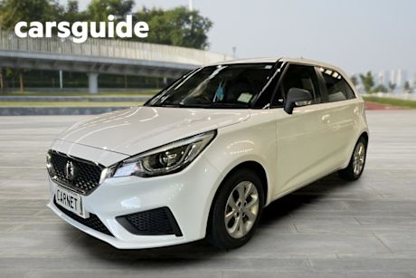 White 2022 MG MG3 Auto Hatchback Core