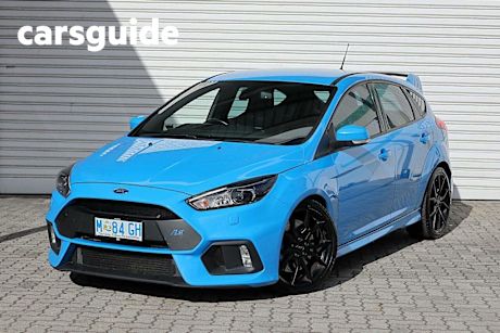 Blue 2016 Ford Focus Hatchback RS