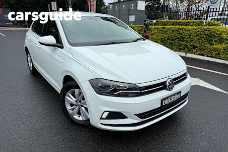 White 2018 Volkswagen Polo Hatchback 85TSI Comfortline