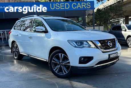 White 2019 Nissan Pathfinder Wagon TI (4WD)