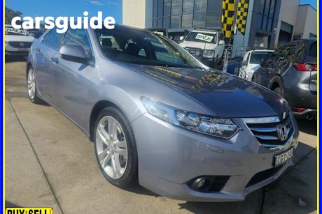 Grey 2012 Honda Accord Euro Sedan Luxury Navi