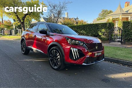 Red 2024 Peugeot 2008 Wagon GT Hybrid