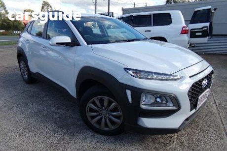 White 2019 Hyundai Kona Wagon GO (fwd)