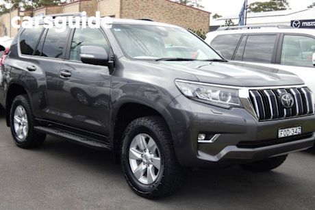 Grey 2023 Toyota Landcruiser Prado Wagon GXL