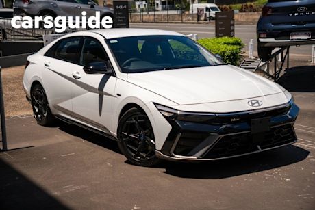 White 2024 Hyundai I30 Sedan N Line