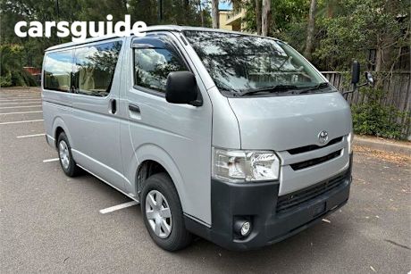 Silver 2017 Toyota Hiace Commercial LWB 4WD