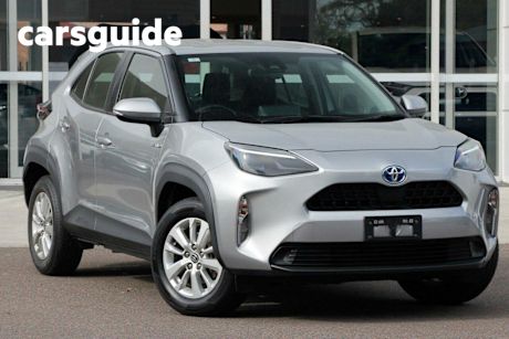 Silver 2021 Toyota Yaris Cross Wagon GX Hybrid