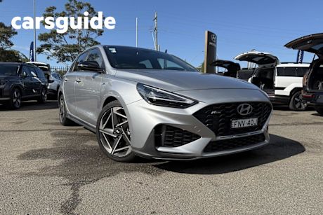 Silver 2024 Hyundai I30 Hatchback N Line PRM Mhev