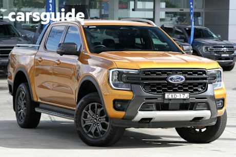 Orange 2022 Ford Ranger Double Cab Pick Up Wildtrak 3.0 (4X4)