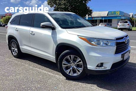 White 2014 Toyota Kluger Wagon GXL (4X4)