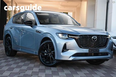 Silver 2025 Mazda CX-60 Wagon D50E GT Vision Hybrid