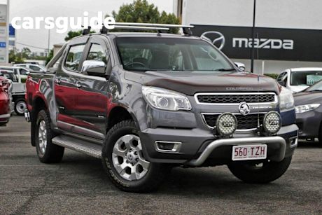 Grey 2013 Holden Colorado Crew Cab Pickup LTZ (4X4)