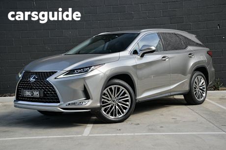 Silver 2021 Lexus RX350 Wagon Sports Luxury