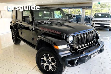 Black 2019 Jeep Wrangler Unlimited Hardtop Rubicon (4X4)