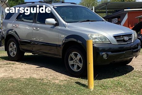 Silver 2004 Kia Sorento Wagon Australian Open