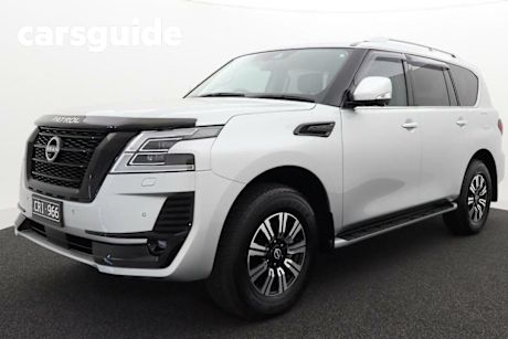 Silver 2023 Nissan Patrol Wagon TI-L (4X4)