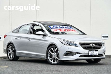 Silver 2016 Hyundai Sonata Sedan Premium