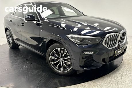 Black 2020 BMW X6 Coupe Xdrive40I M Sport